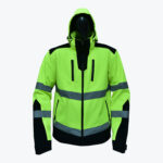 Men's High Visibility Softshell Jacket