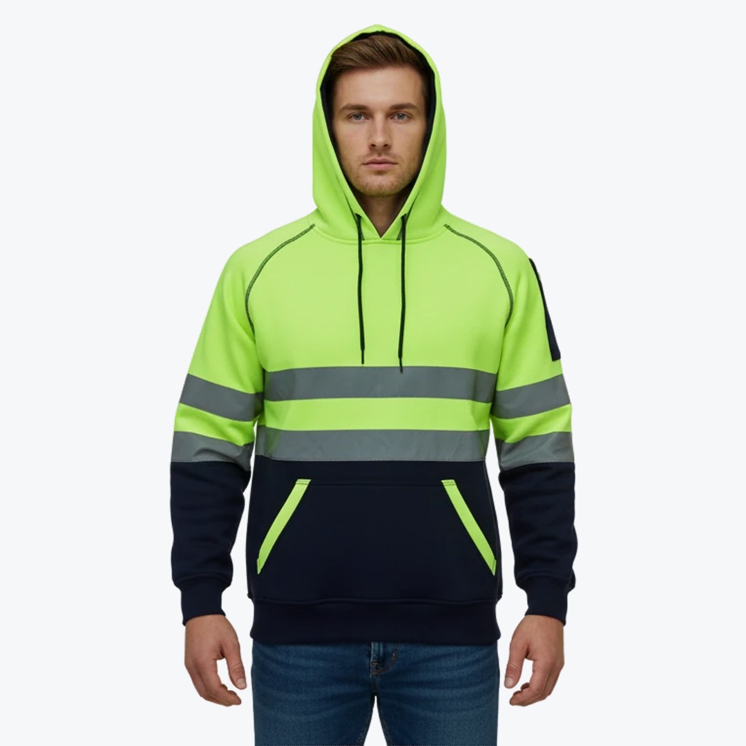 Models Imgs High Visibility Hoodie - Image 1